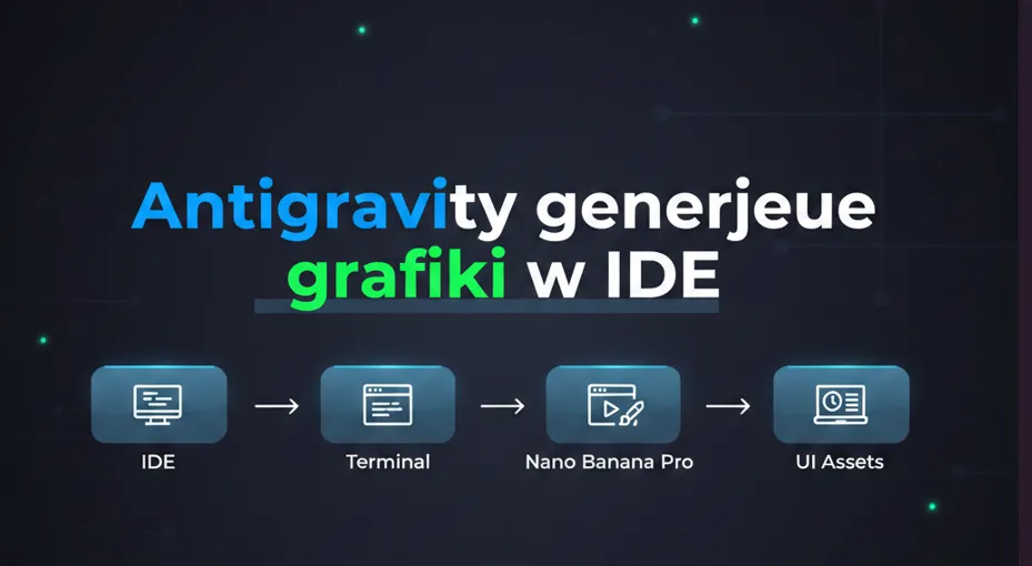 Google Antigravity: IDE, które generuje grafiki bez wychodzenia z kodu